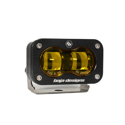 Baja Designs S2 SAE Pro Fog Pocket Kit Amber — Fits 2017-2020 Ford F-150 Raptor