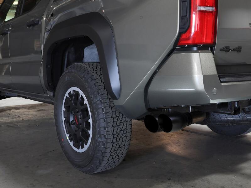 aFe 24-25 Toyota Tacoma L4-2.4L (t) Vulcan Series 2.5in to 3in Cat-Back w/ Black Tip