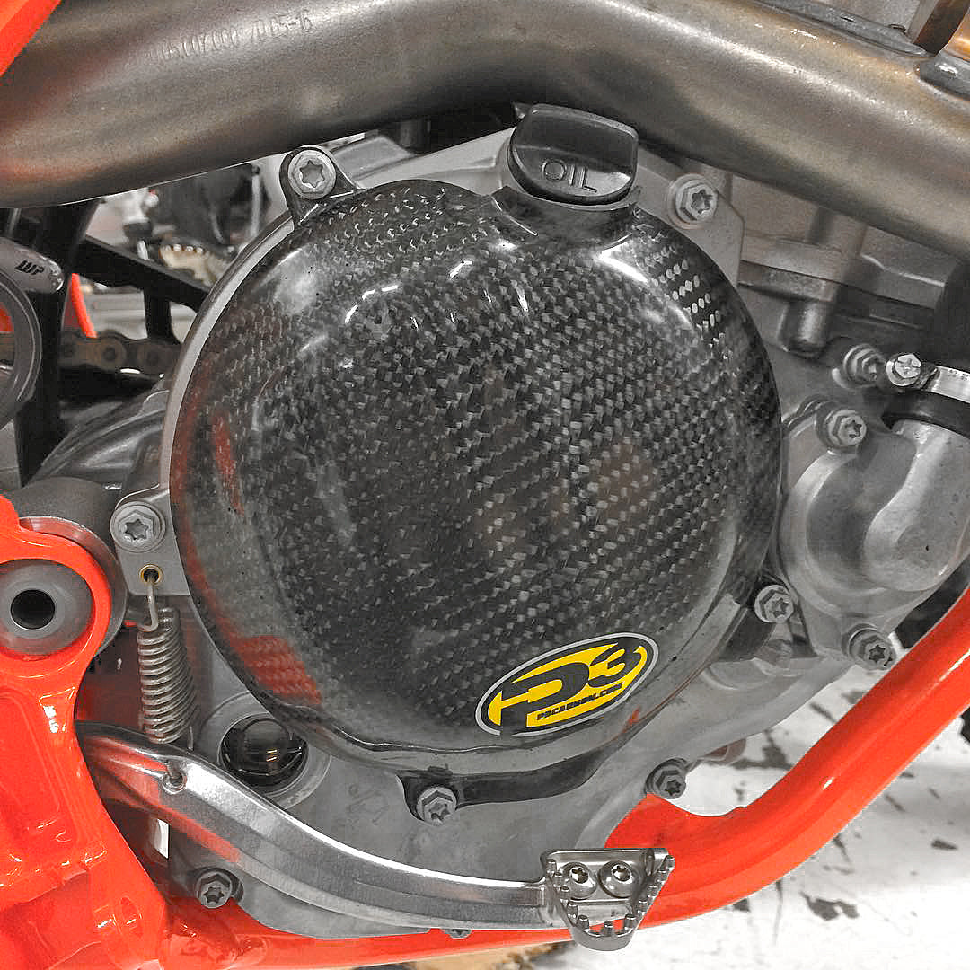 P3 Carbon Fiber Clutch Cover KTM 250/350 (711092)