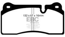 Load image into Gallery viewer, EBC 08-17 Audi R8 4.2L/5.2L Yellowstuff Rear Brake Pads