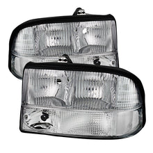 Cargar imagen en el visor de la galería, Xtune Oldsmobile Bravada 98-01 Crystal Headlights Chrome HD-JH-GS1598-AM-C