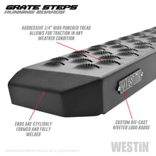 Cargar imagen en el visor de la galería, Westin Grate Steps Running Boards 86 in - Textured Black