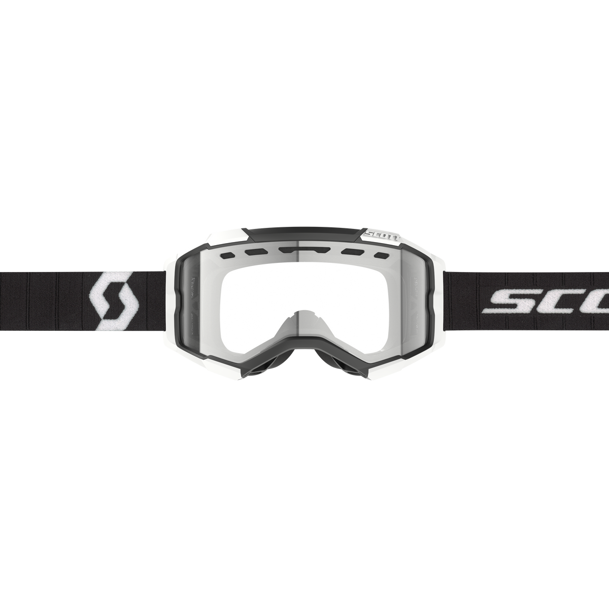 Scott Fury Enduro Goggle BLK/WHT Clear WRK (4032651007043)
