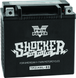 Twin Power YTX-14L Shocker Battery Replaces H-D 65958-04