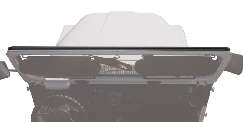 Bestop Windshield Channel — 1972-1980 Scout II (2-Piece Drill-In)