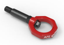 Cargar imagen en el visor de la galería, aFe Control Front Tow Hook Red BMW F-Chassis 2/3/4/M