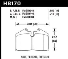 Cargar imagen en el visor de la galería, Hawk 91-96 Porsche 911 HPS 5.0 Performance Street Rear Brake Pads