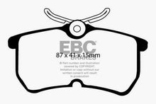 Cargar imagen en el visor de la galería, EBC 13+ Ford Fiesta 1.6 Turbo ST Redstuff Rear Brake Pads