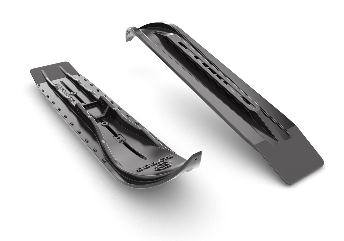 PR/ Slydog Powderhound 8X SKI 8" Black (P8XSOLBLK)