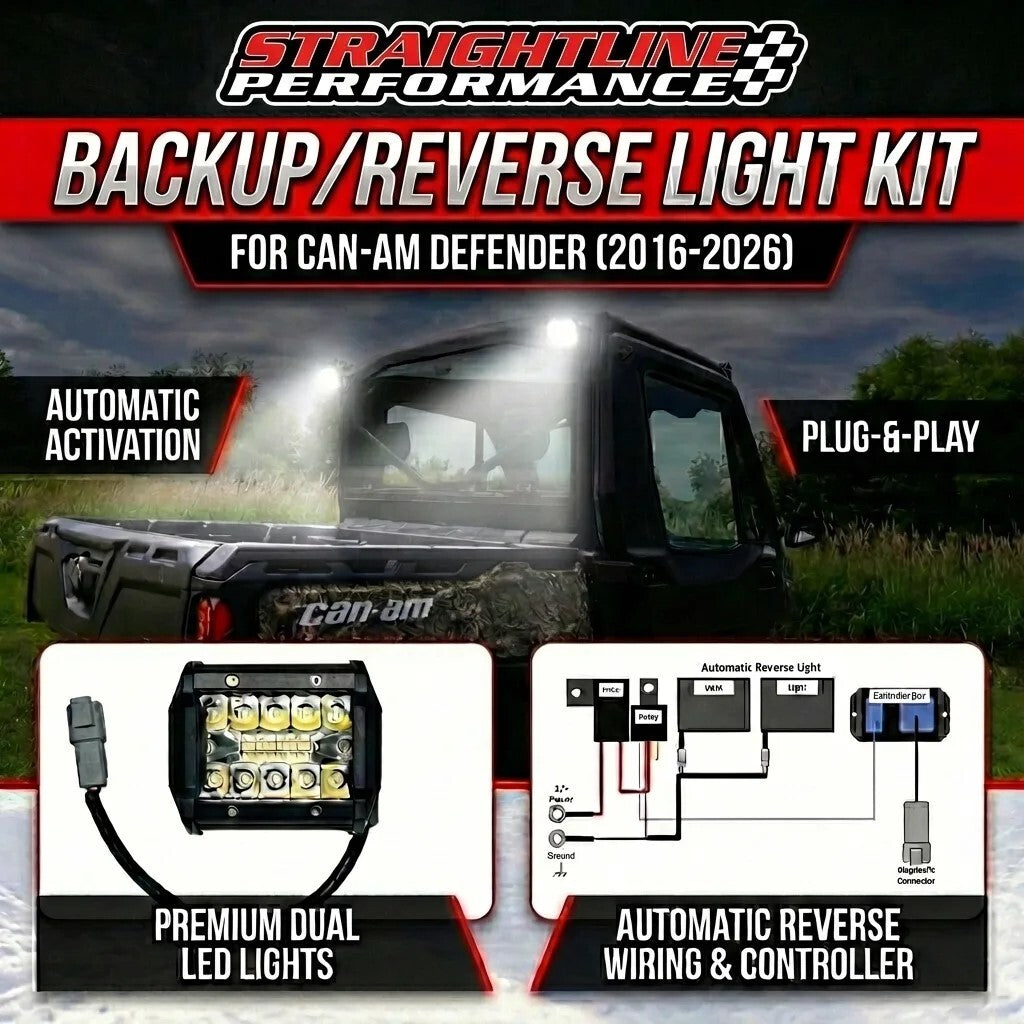 Straightline Smart Wire Reverse Light KIT Dual Light CAN (282-107)
