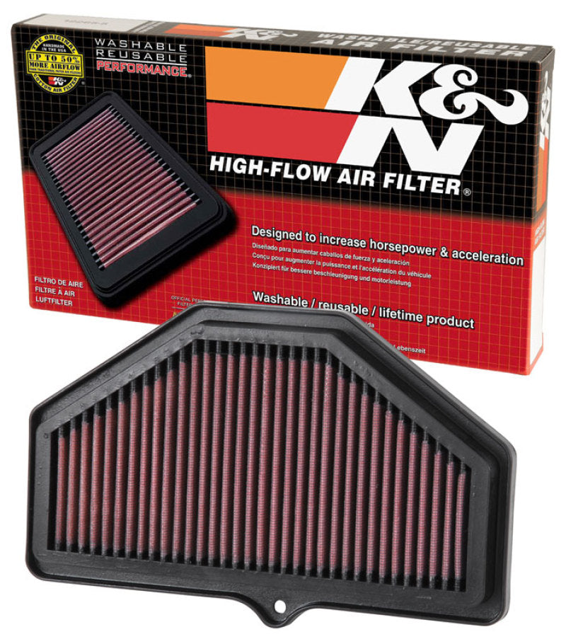 K&N Replacement Air Filter — Fits Suzuki GSXR600/GSXR750 2004-2005