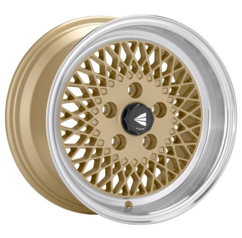 Enkei92 Classic Line 15x7 38mm Offset 4x100 Bolt Pattern Gold Wheel