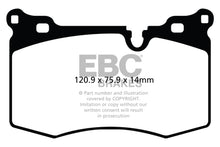 Cargar imagen en el visor de la galería, EBC 09-14 Mini Hardtop 1.6 Turbo J.C Works Redstuff Front Brake Pads