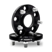 Cargar imagen en el visor de la galería, Mishimoto Wheel Spacers - 5X114.3 / 70.5 / 15 / M14 - Black