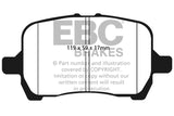 EBC 06-09 Pontiac Solstice / 06-10 Saturn Sky Bluestuff Front Brake Pads