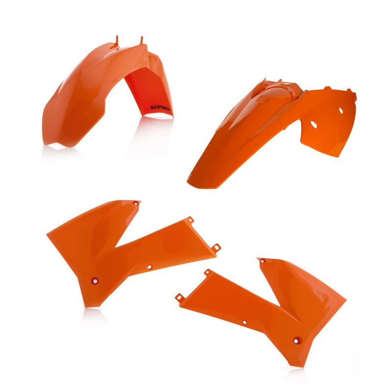 Kit de plástico Acerbis 05-07 KTM EXC/06-07 XC-W200-525 - Naranja