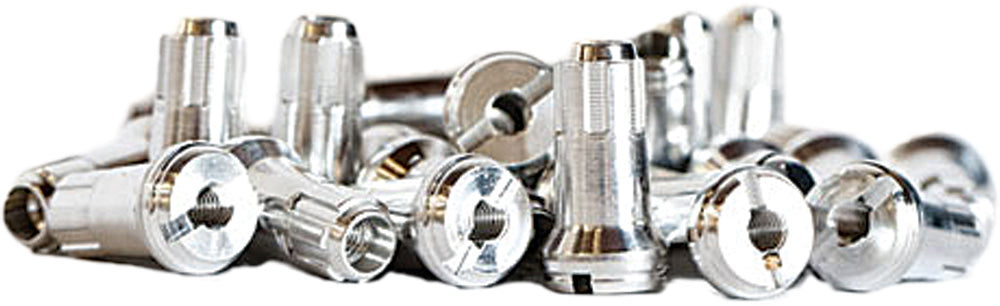 Dubya Rear Spoke Nipples Silver (98-640)