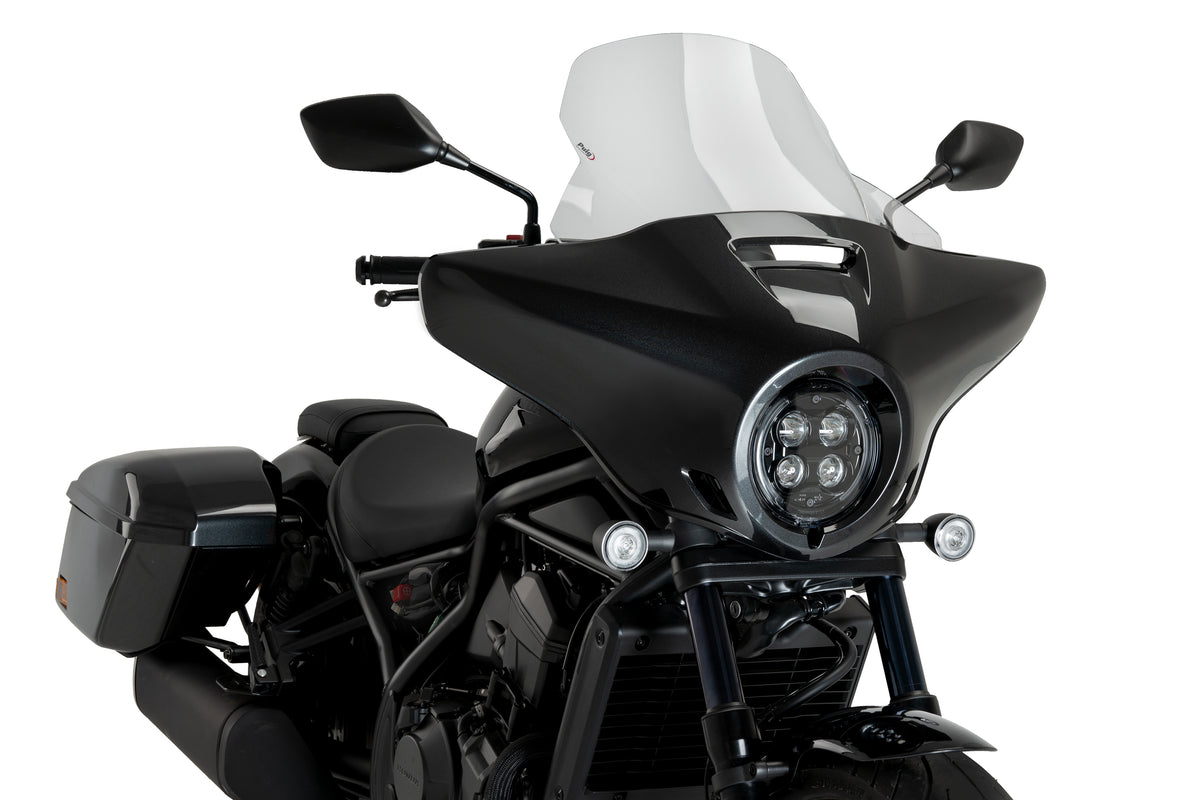 PUIG Windscreen Touring High-Road Clear HON (21545W)
