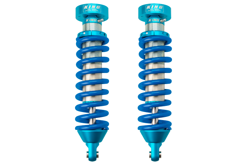 King Shocks 96-02 Toyota 4Runner Amortiguadores delanteros con depósito interno de 2,5 de diámetro (par)