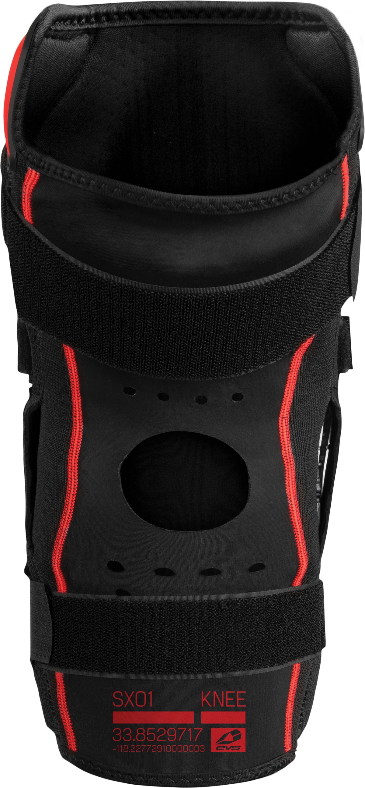 EVS SX01 Knee Brace Black LG (SX01-20K-L)