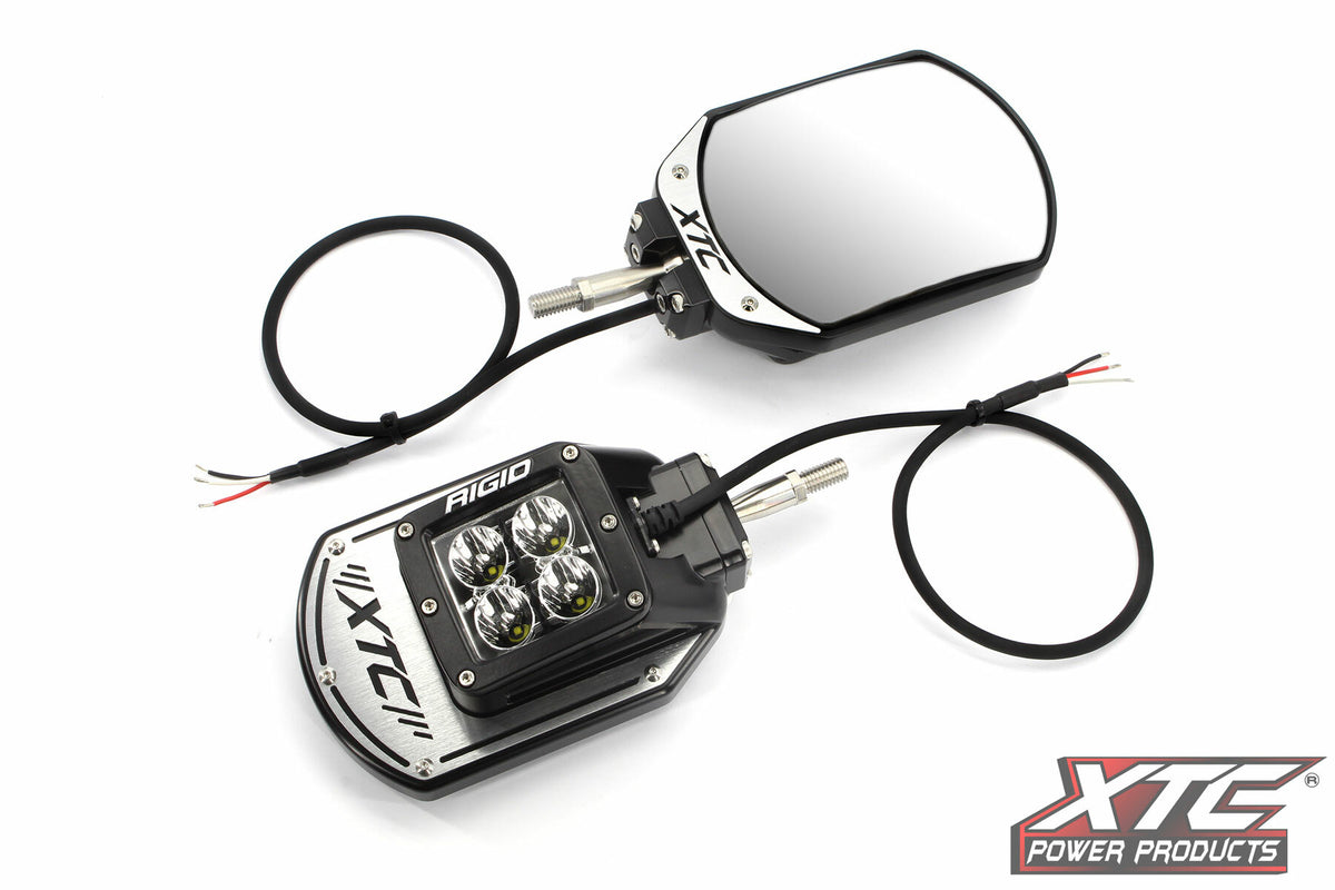 XTC Power Products Side View Mirror KIT SIX12 LIT KAW (SIX12-A-RIDGE)