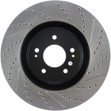 Cargar imagen en el visor de la galería, StopTech Slotted &amp; Drilled Sport Brake Rotor