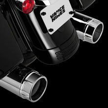 Cargar imagen en el visor de la galería, Vance &amp; Hines HD Touring 17-22 Torquer 450 Chrome Slip-On Exhaust