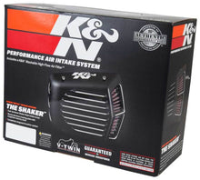 Load image into Gallery viewer, K&amp;N Street Metal Intake System for 01-16 Harley Davidson Softail/Dyna - Shaker Black