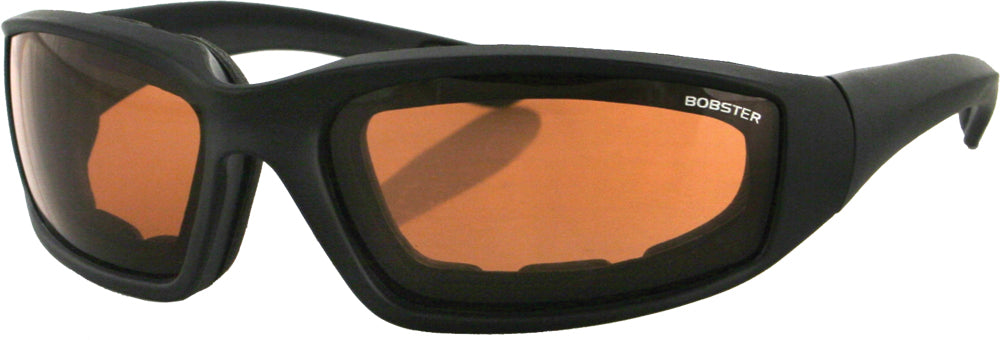 Bobster Foamerz Sunglasses 2 Black w/Amber Lens (ES214A)