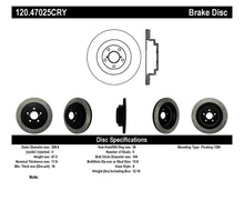 Cargar imagen en el visor de la galería, Stoptech 06-07 WRX / 05-08 LGT Rear CRYO-STOP Rotor