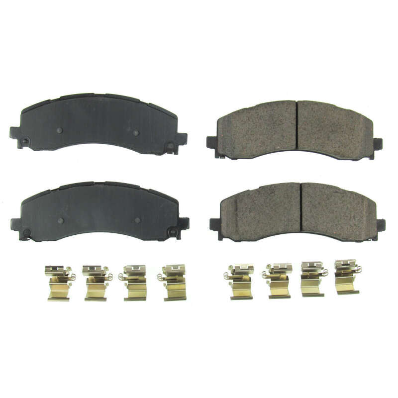 Power Stop 2019 Ram 2500 Rear Z17 Evolution Ceramic Brake Pads w/Hardware