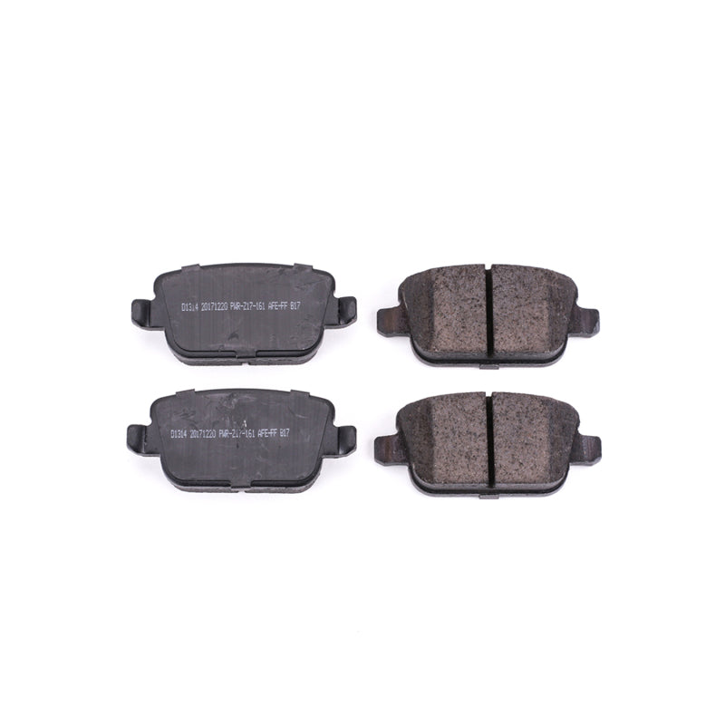 Power Stop 08-12 Land Rover LR2 Rear Z16 Evolution Ceramic Brake Pads