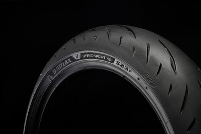 Bridgestone Battlax Hypersport S23F Front Tire — 120/70ZR17 M/C 58W TL