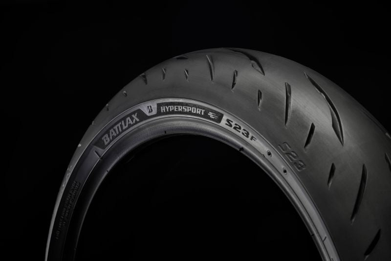 Bridgestone Battlax Hypersport S23F Tire - 120/70ZR17 M/C 58W TL