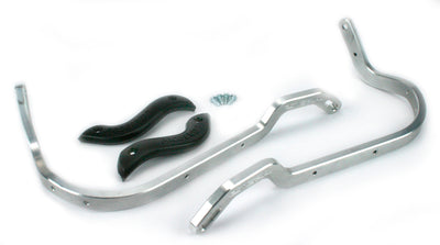 Cycra CRM Replacement Barset w/Bumpers Silver — Fits Dirt Bike Handguards