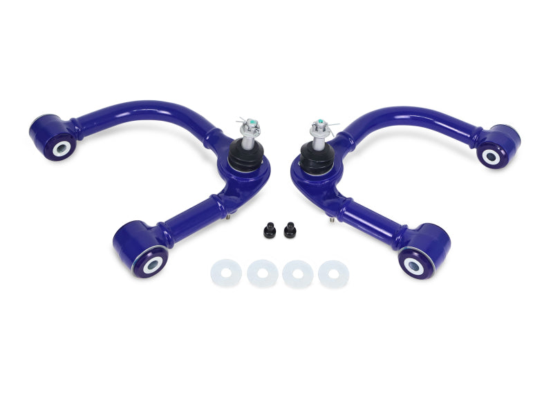 Superpro 05-23 Toyota Tacoma 4WD Front Upper Fixed Offset Control Arm Set