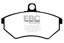 Cargar imagen en el visor de la galería, EBC 89-93 Volkswagen Corrado 1.8 Supercharged Greenstuff Front Brake Pads