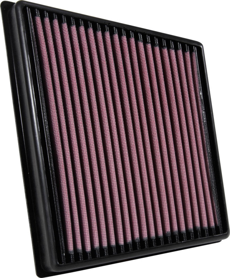 K&N 33-3074 Right Side Replacement Drop-In Air Filter — Fits 2015-2026 Jaguar F-Pace, 2017-2026 Range Rover Velar, 2015-2020 Jaguar XF