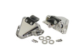 Kentrol 81-95 Jeep CJ/Wrangler YJ Interior Door Latch Brackets Pair - Polished Silver