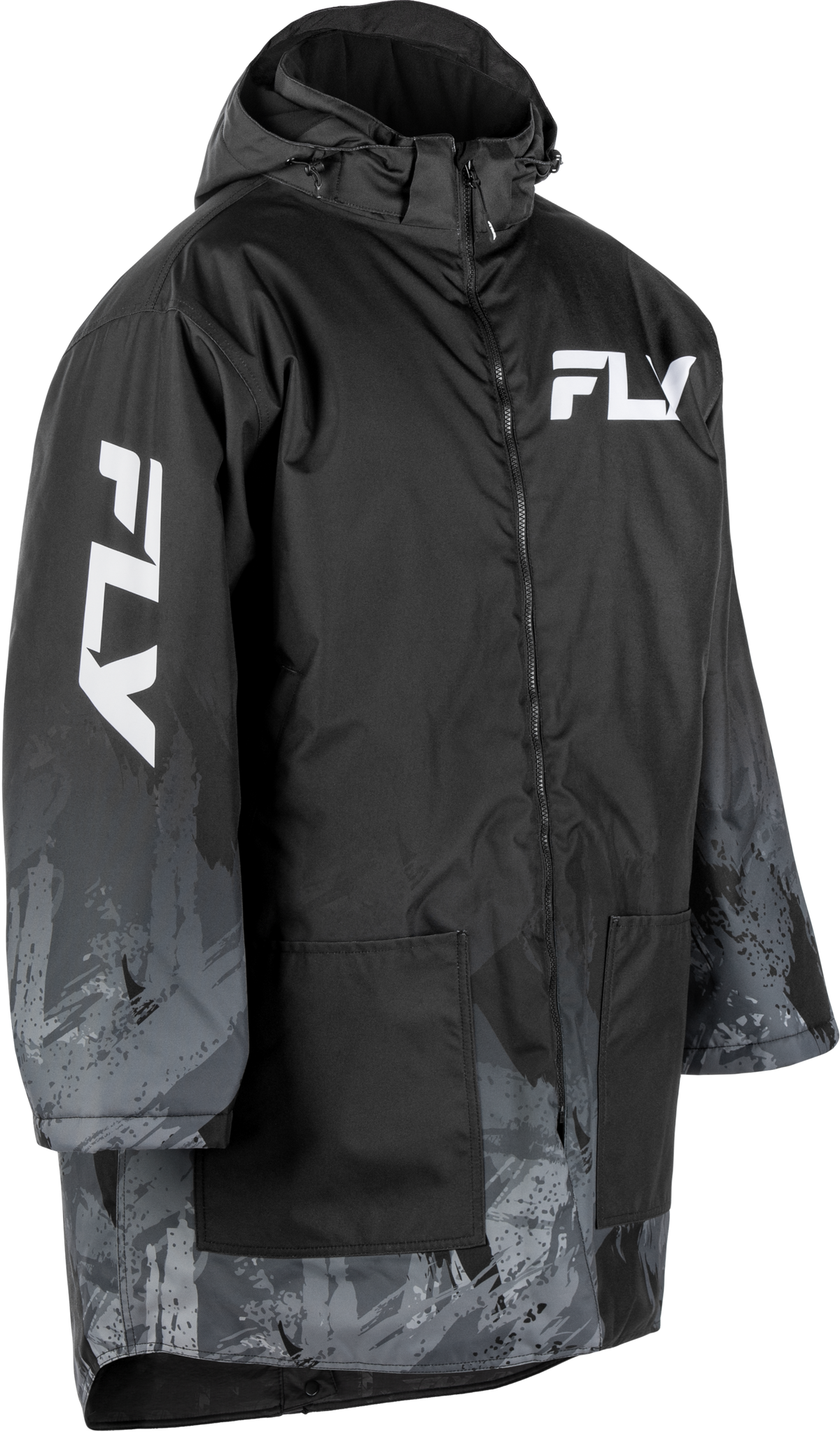 Fly Racing PIT Coat Black L/XL (470-4053L)