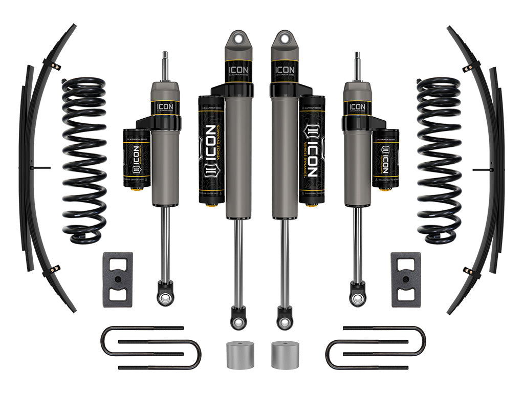 ICON 2023 Ford F250/F350 (Dsl) 2.5in Stage 2 Suspension System w/ Expansion Packs