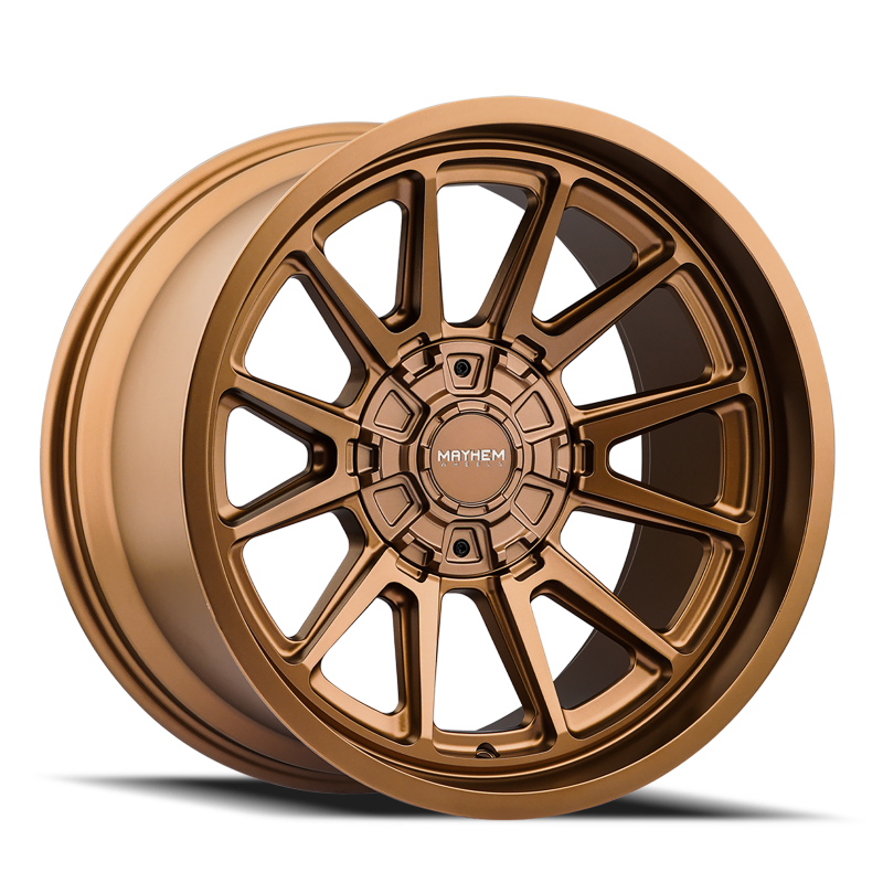 Mayhem 8116 Intrepid 20x9 / 8x170 BP / 0mm Offset / 125.2mm Hub Matte Bronze Wheel