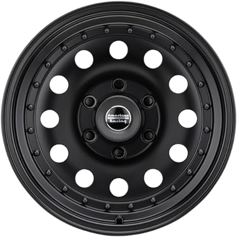 American Racing AR62 17X8 8X6.5 S-BLK 00MM