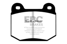 Cargar imagen en el visor de la galería, EBC 99-03 Mitsubishi Lancer Evolution 2.0 Turbo Bluestuff Rear Brake Pads