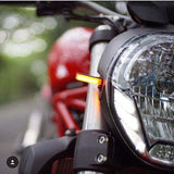 New Rage Cycles 16+ Ducati Monster 1200 R Front Turn Signals