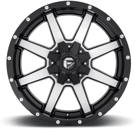 Fuel Off-RoadD537 20X12 6X135/5.5 MT-BLK-MACH -44MM