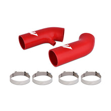 Cargar imagen en el visor de la galería, Mishimoto 09+ Nissan 370Z Red Silicone Air Intake Hose Kit