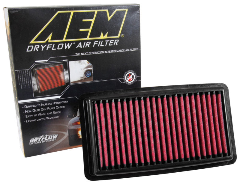 AEM DryFlow Air Filter — Fits 2016-2024 Acura MDX, Honda Pilot, Odyssey, Passport, Ridgeline