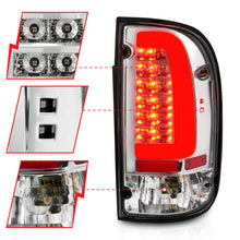 Cargar imagen en el visor de la galería, ANZO 95-00 Toyota Tacoma LED Taillights Chrome Housing Clear Lens (Pair)