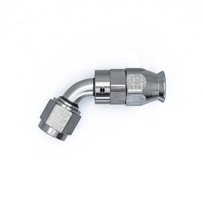 DeatschWerks 6 AN 60-Degree Swivel PTFE Hose End - Matte Black